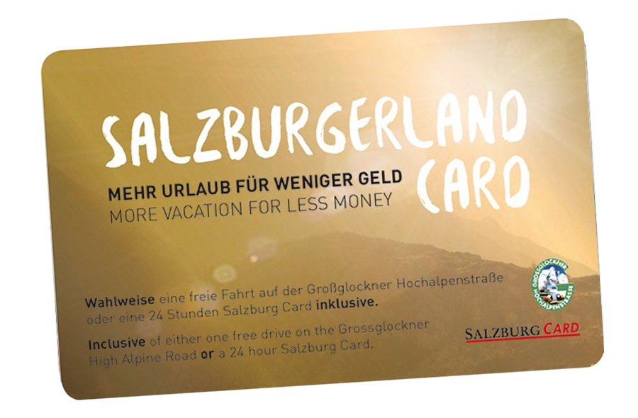 Ausflugsziele Salzburger Land Card