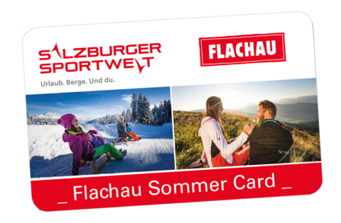 Flachau Sommercard 2020 in Kombination mit Salzburger Sportwelt Card